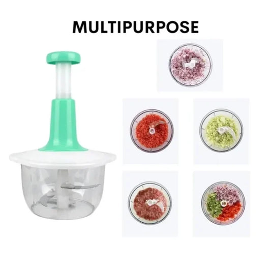 Manual Hand Push Chopper| Multi-functional Vegetable Meat Grinder