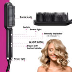 Hair Straightener Brush & Styler