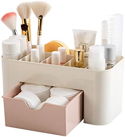 Multi-Purpose Makeup & Desk Organizer with Drawer